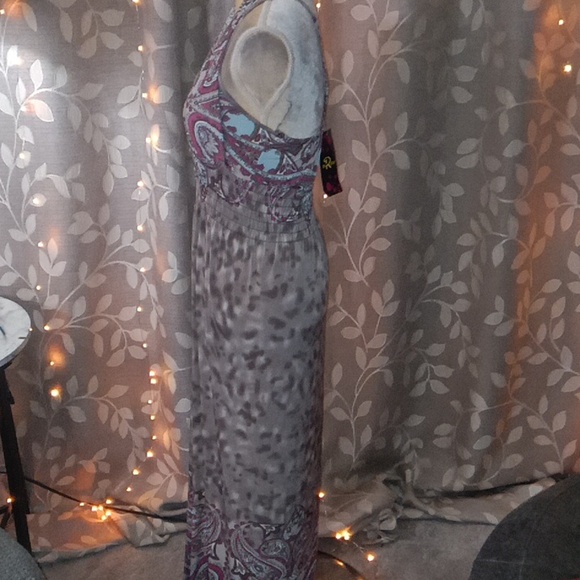Si Rou Small Multi Color Maxi Dress - Picture 3 of 4